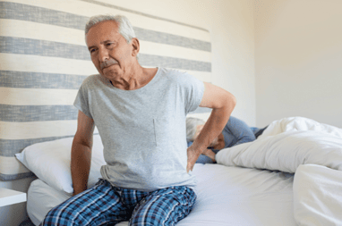 Elderly Man Back Pain