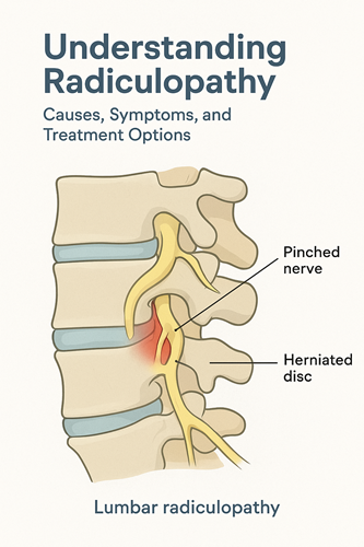 Lumbar radiculopathy diagram